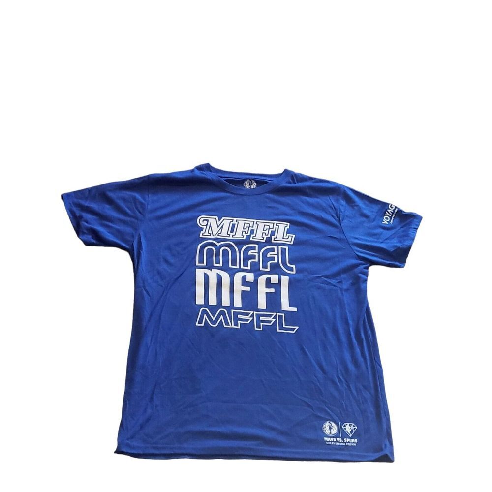NBA Tshirt Dallas Mavericks Sz‎ XL Unisex MFFL Promo Short Sleeve Sportswear